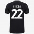 Camisola Juventus Federico Chiesa 22 Equipamento Segundo 2021-2022 Manga Curta